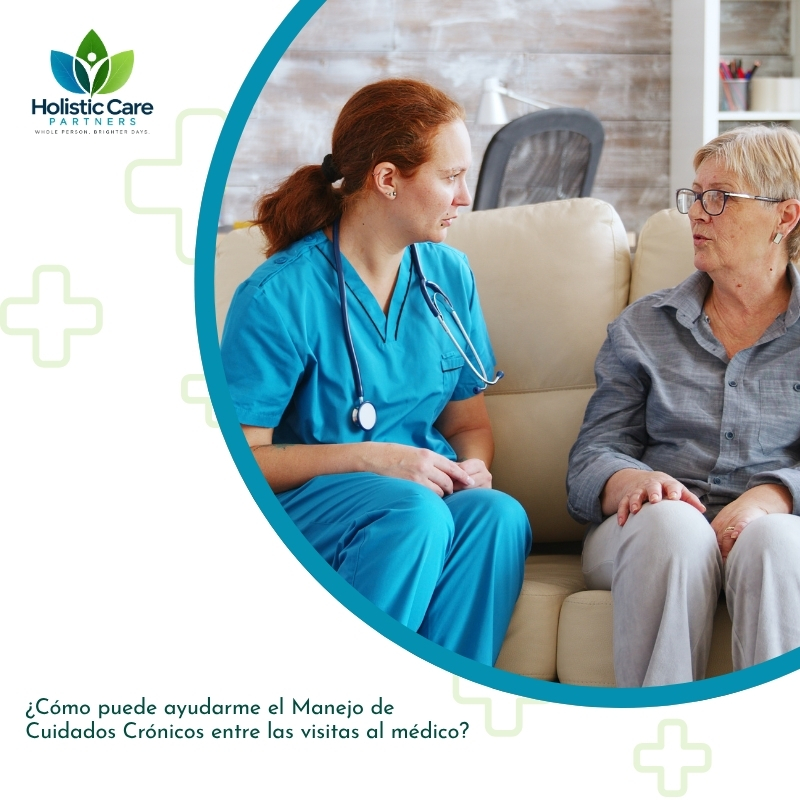 ¿Cómo puede ayudarme el Manejo de Cuidados Crónicos entre las visitas al médico?